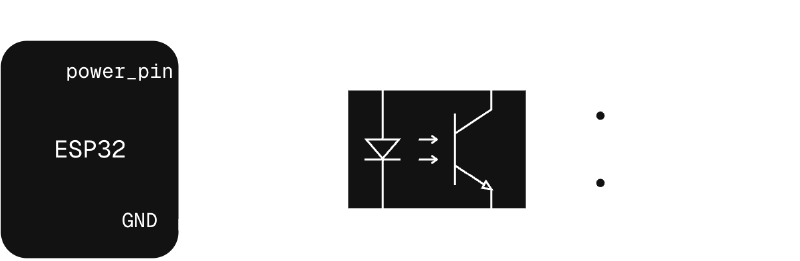 Optocoupler diagram