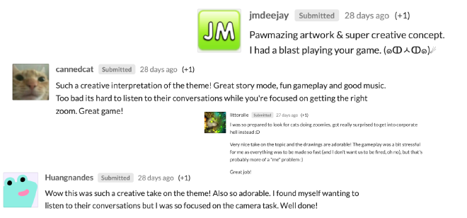 comments